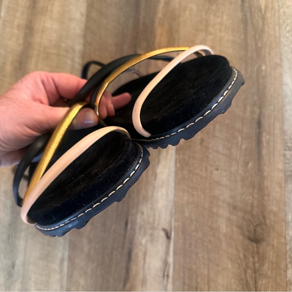 Luiza Barcelos Ankle Wrap Sandals - Picture 5 of 9